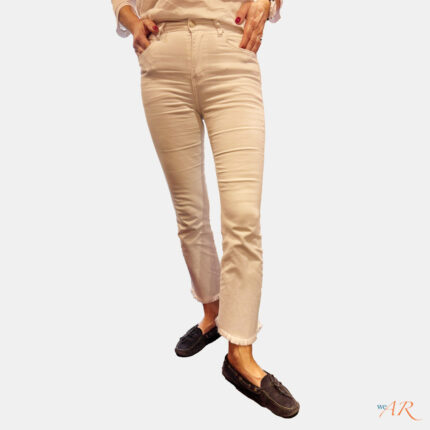 Jeans frangetta