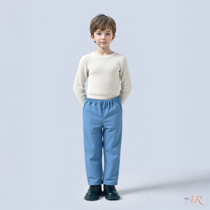 Girocollo bambino Beige